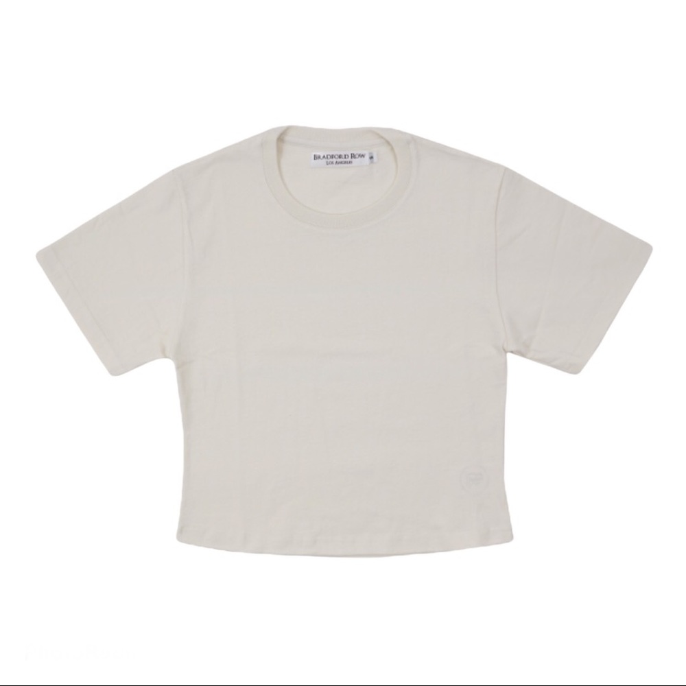 NWT Bradford Row cropped T-shirt